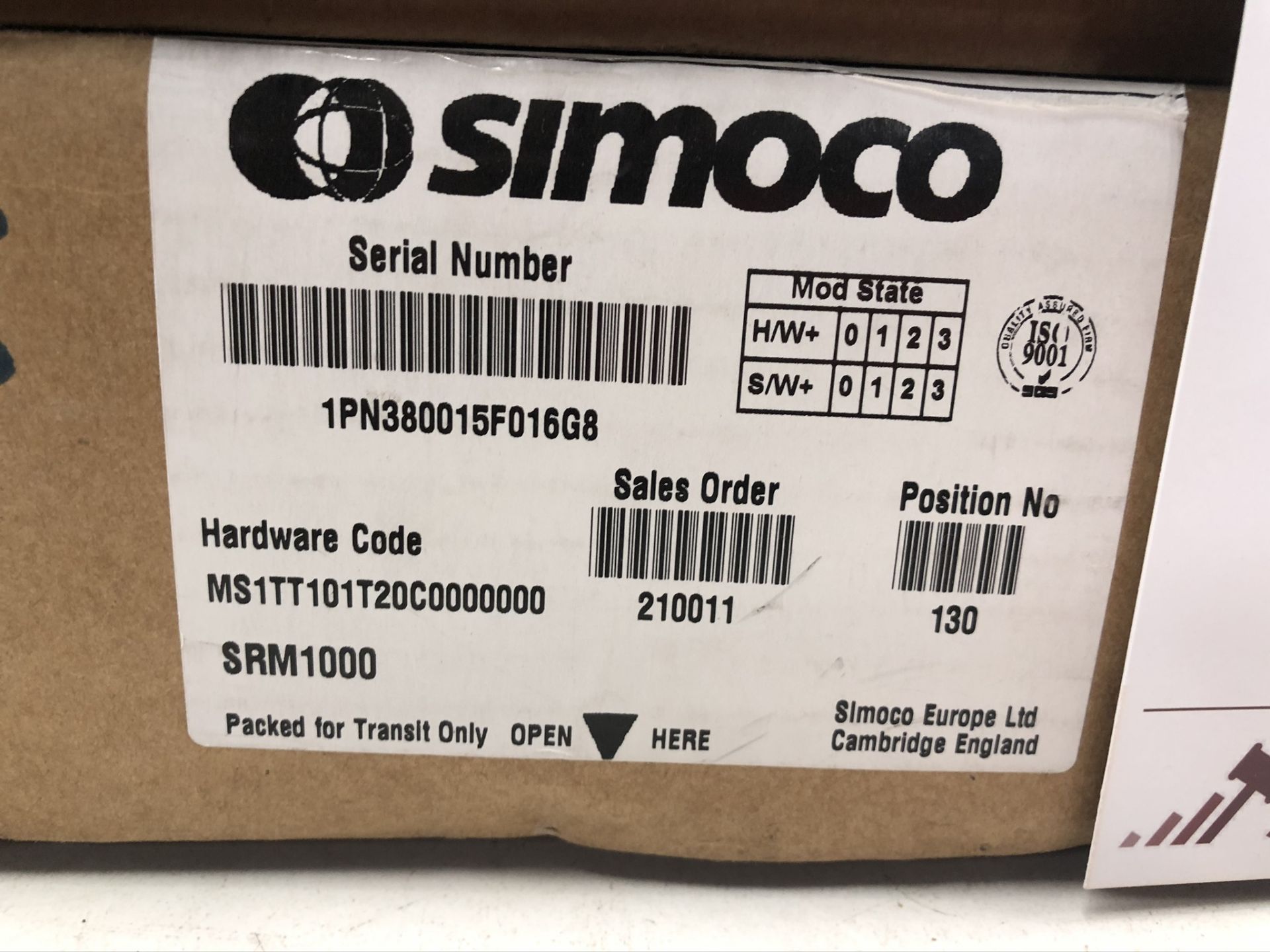 2 x Simoco SRM1000 Radio Transceiver's - Image 3 of 6
