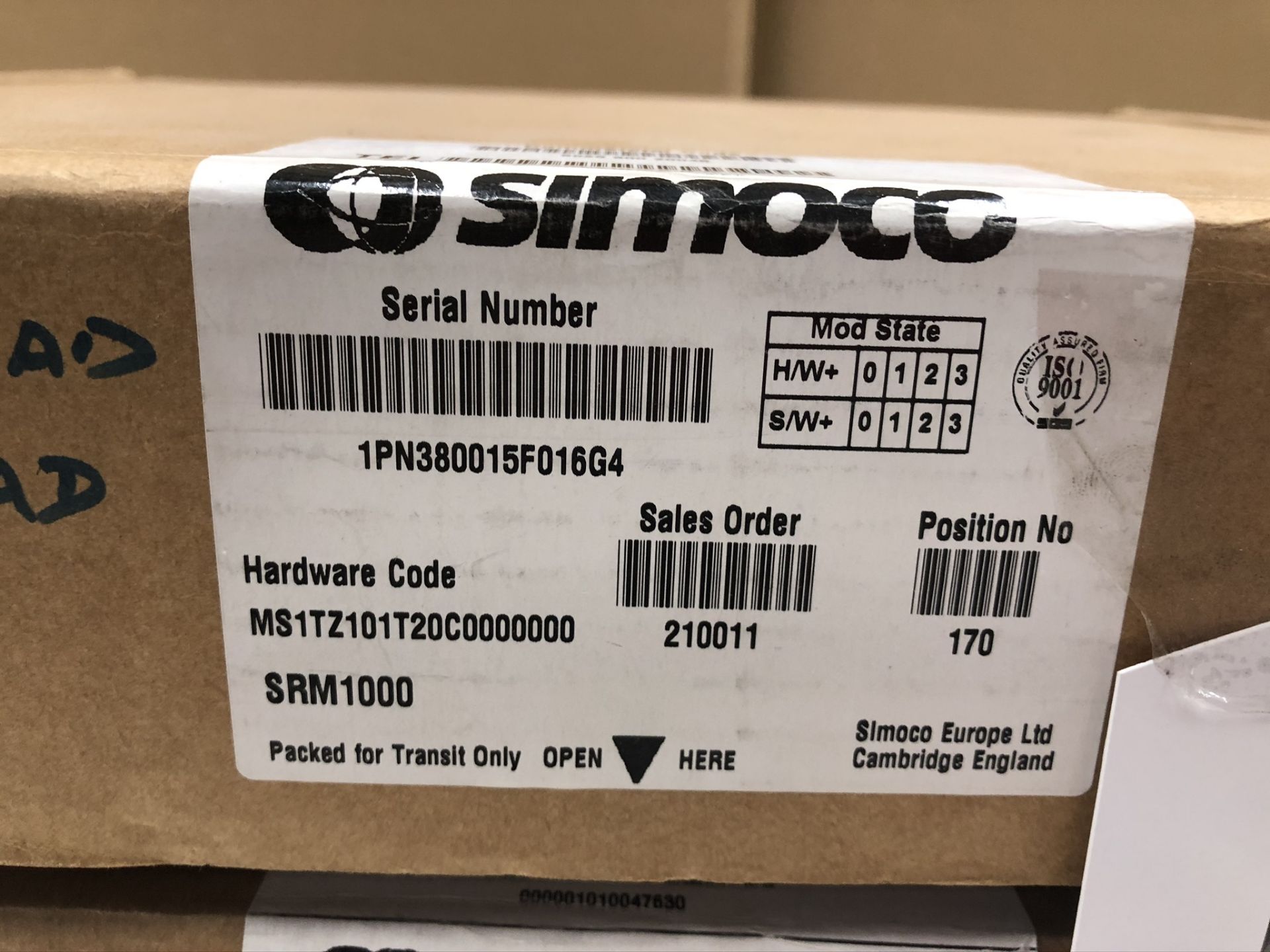 2 x Simoco SRM1000 Radio Transceiver's - Bild 2 aus 6