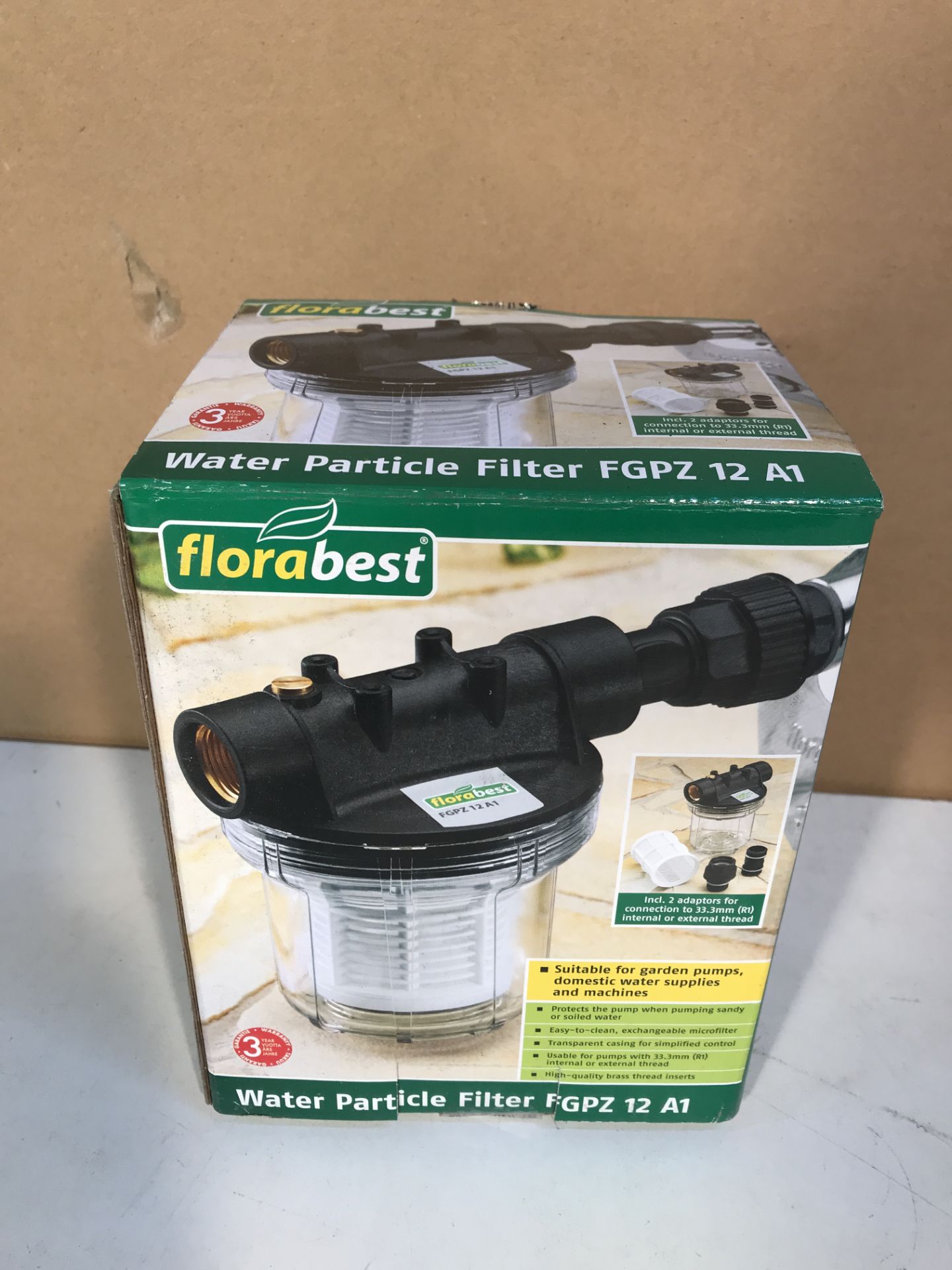 2 x Florabest Water Particle Filter FGPZ 12 A1 - Image 2 of 5