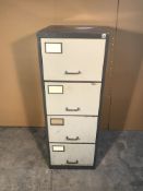 4 Drawer Steel Filing Cabinet