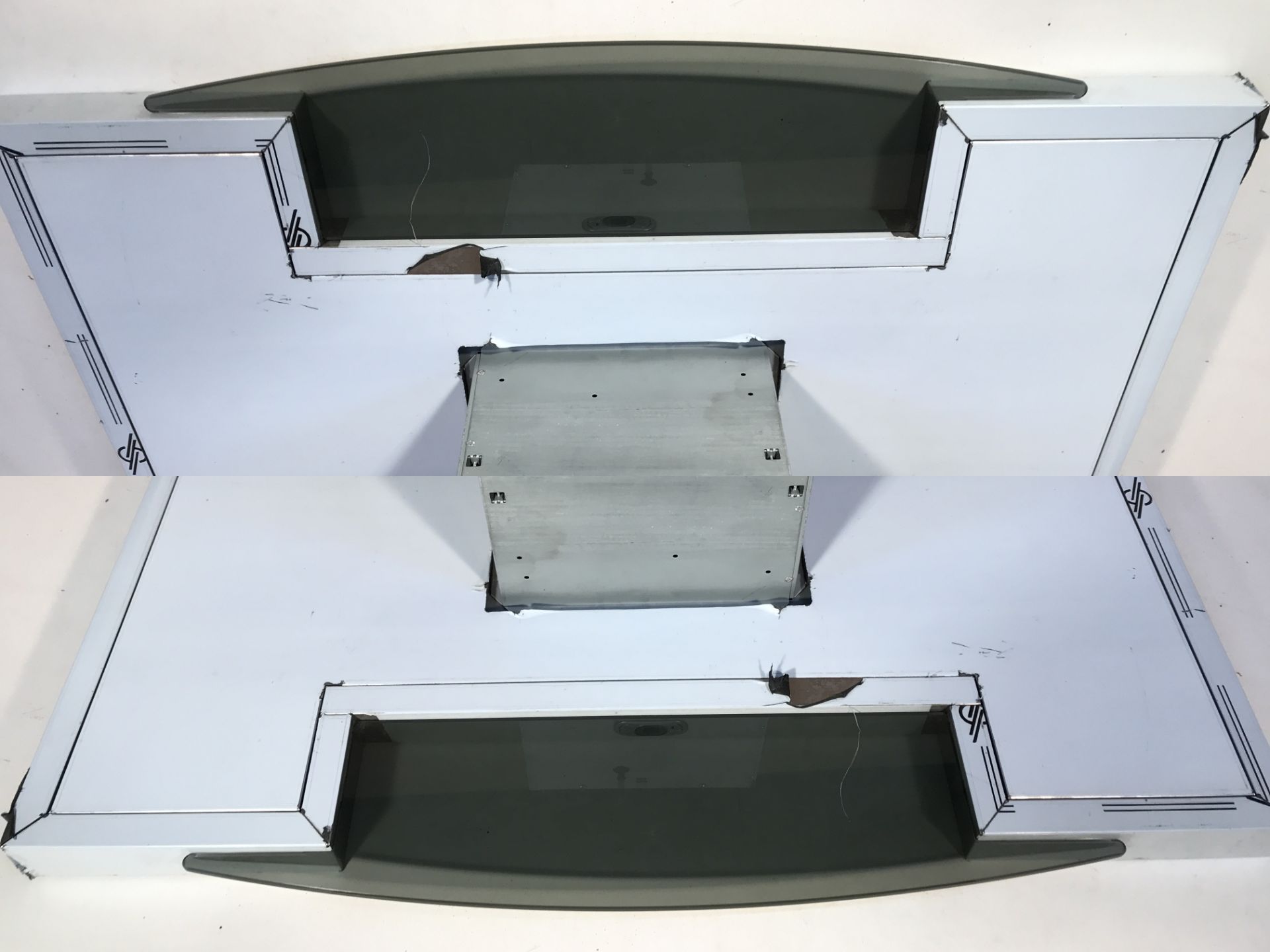 Glass Accented Steel Cooker Hood - Image 2 of 6