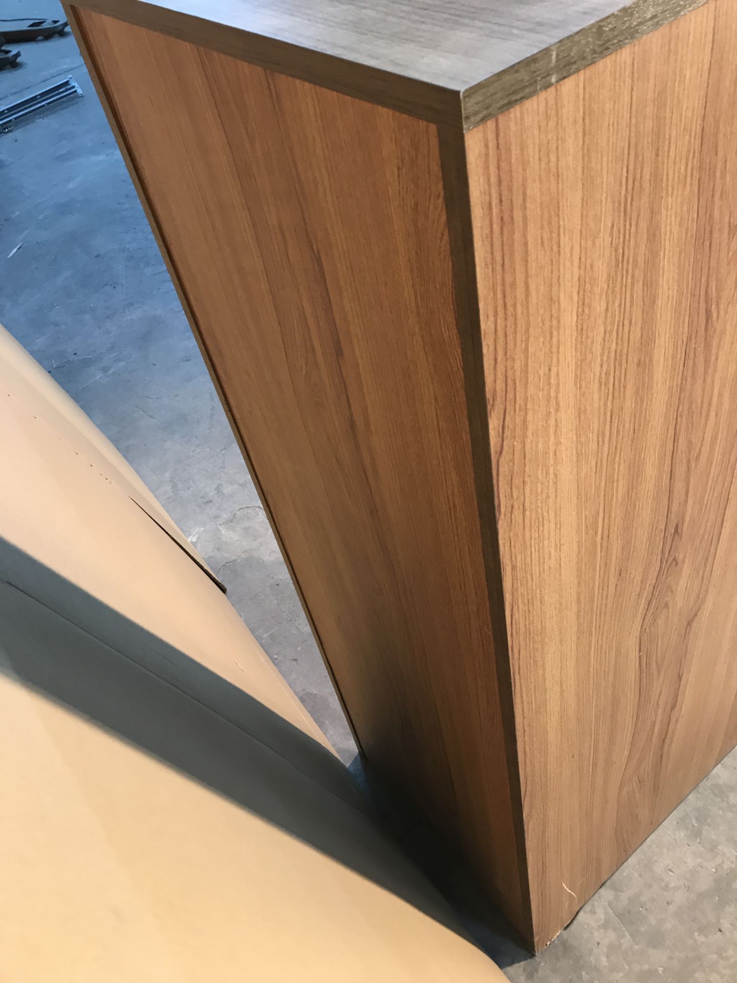 Wooden 4 Door Filing Cabinet - Image 4 of 4
