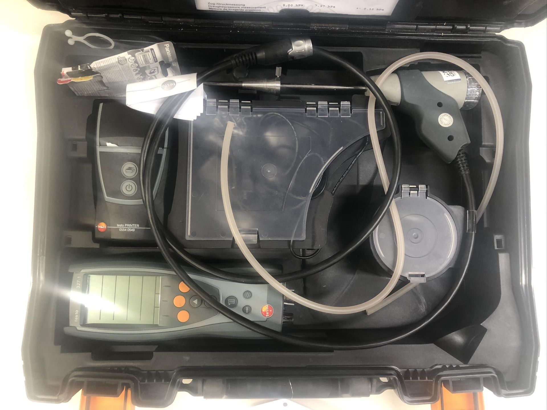 Testo 327-1 Flue Gas Analyser in Case - Image 2 of 6