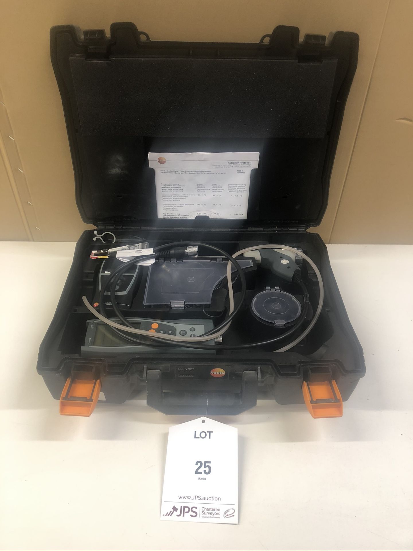 Testo 327-1 Flue Gas Analyser in Case