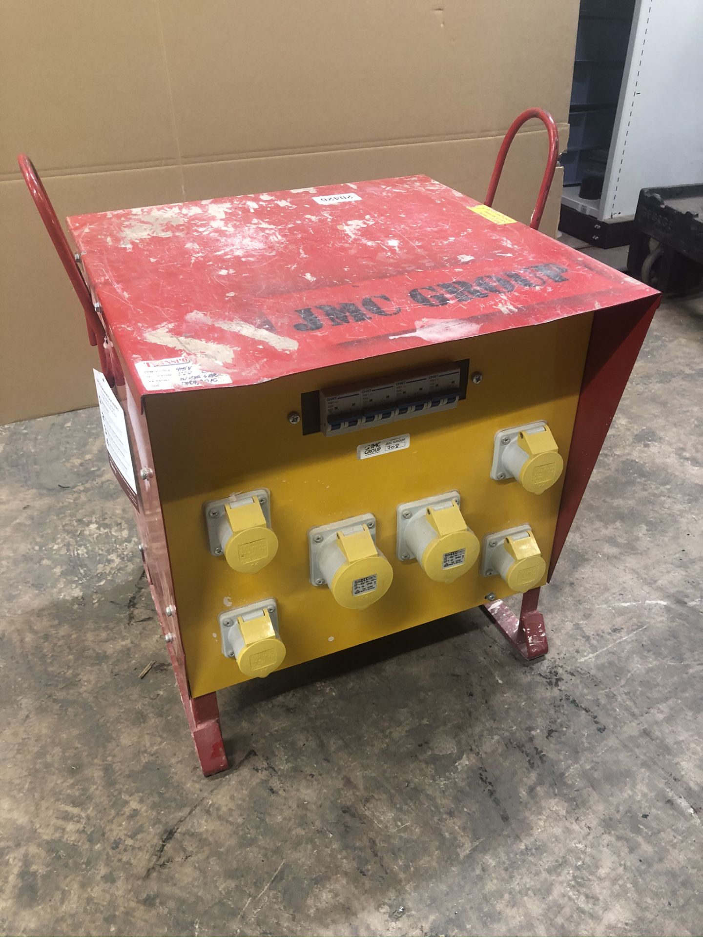 Taylor Transformers 415v Site Transformer w/ CHNT NB1-63 Circuit Breaker - Image 3 of 4