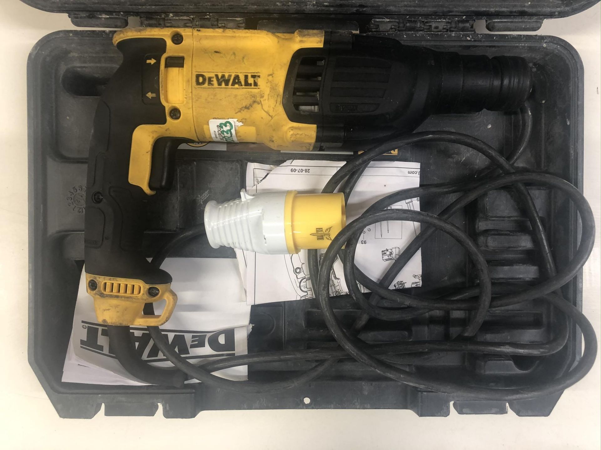 Dewalt Rotary Hammer Drill in Case - Image 2 of 2