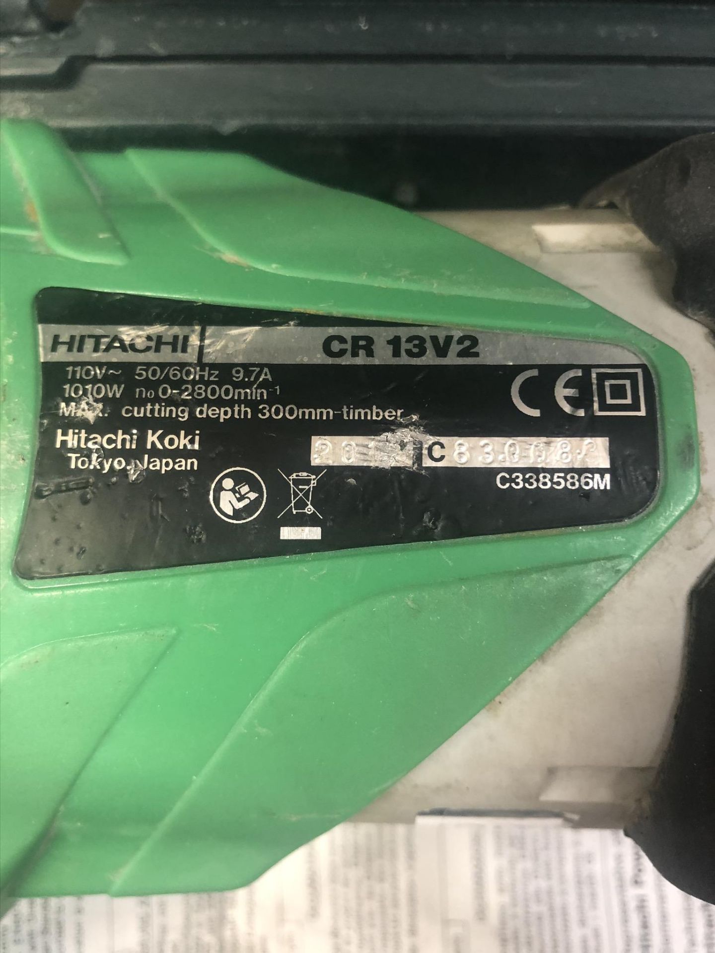 Hitachi CR13V2 Reciprocating Saw in Case - Image 3 of 3