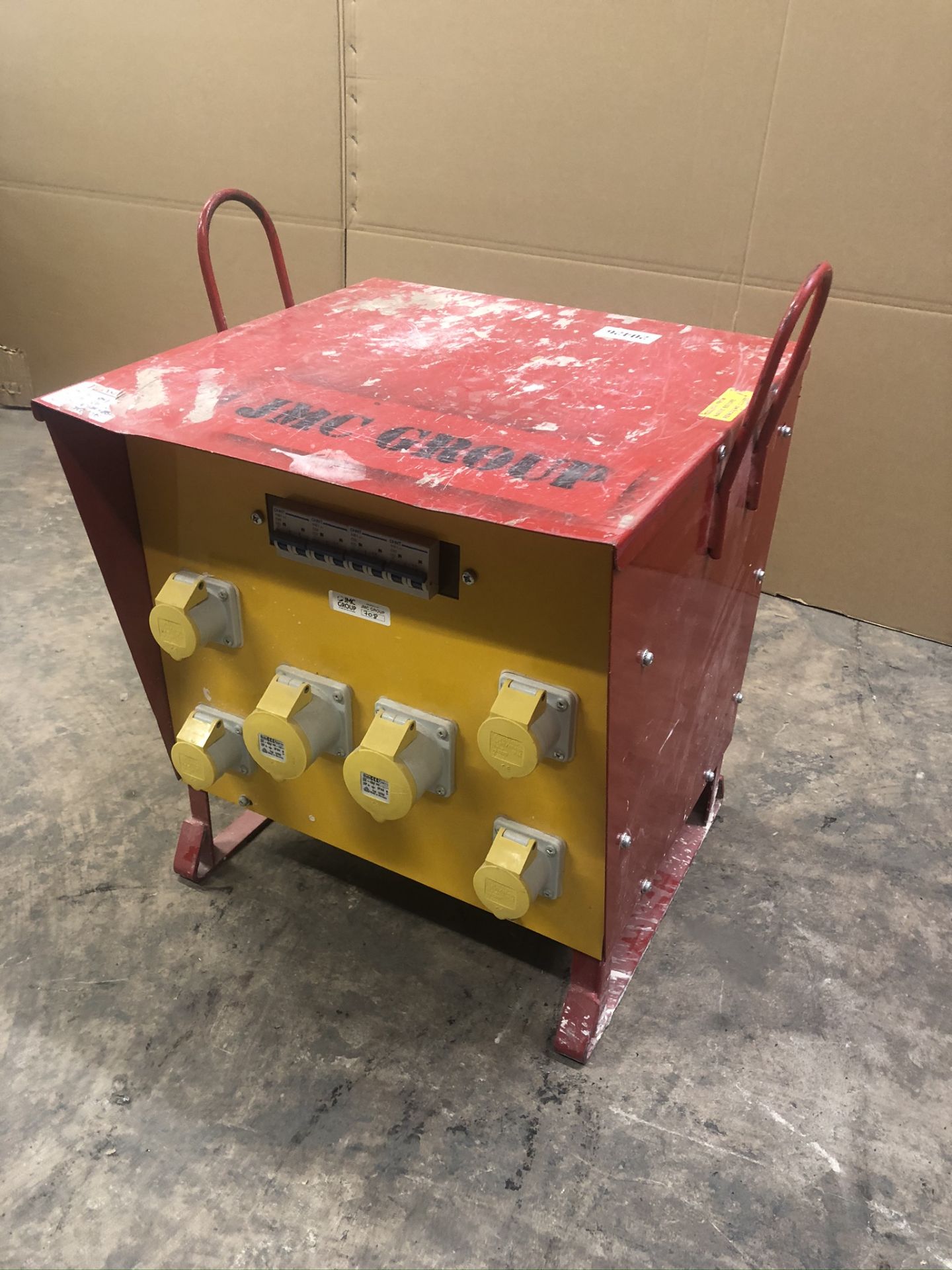 Taylor Transformers 415v Site Transformer w/ CHNT NB1-63 Circuit Breaker - Image 2 of 4