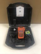 Tyco Electronics SMS T107M Handheld Label Printer in Case