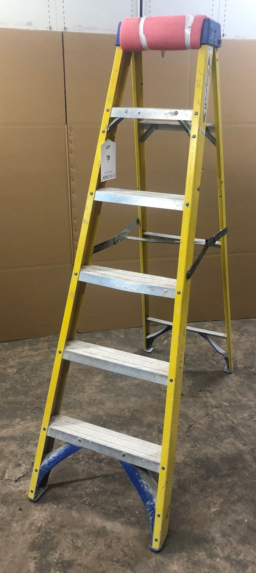 Werner 6 Tread Fibreglass Swingback Step Ladder