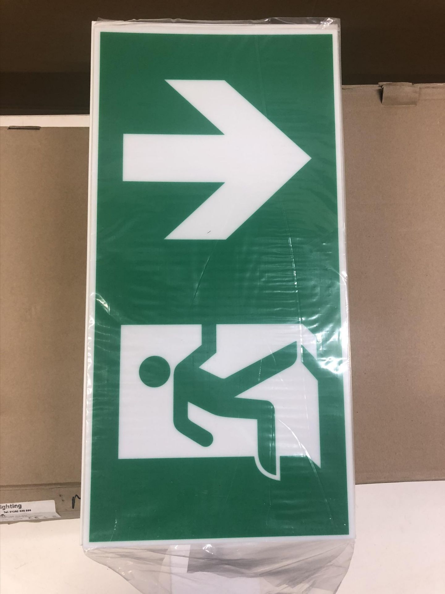 6 x Ringtail X-ES3M LED Boxed Exit Sign Emergency Light Fittings - Image 3 of 4