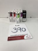 16 x logic vapour co 12 Mg/Ml BNIB- 10ml 4x garden strawberry, 5x frosted pear, 4x berry blast, 2x c