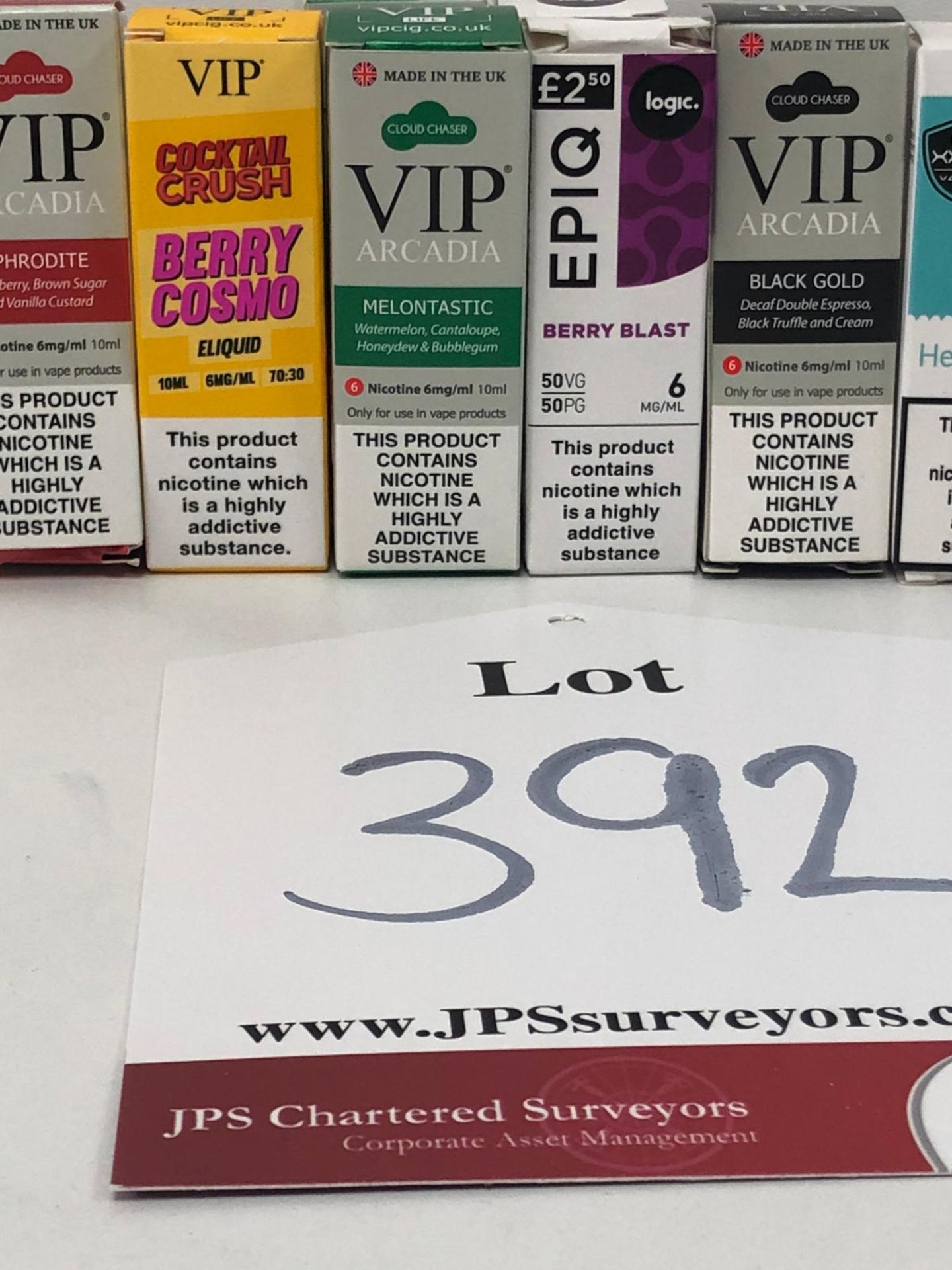 10 x vape liquids, 5x vip, 4x logic, 1x xxx 6 Mg/Ml BNIB- 10ml vape liquids - Image 2 of 3