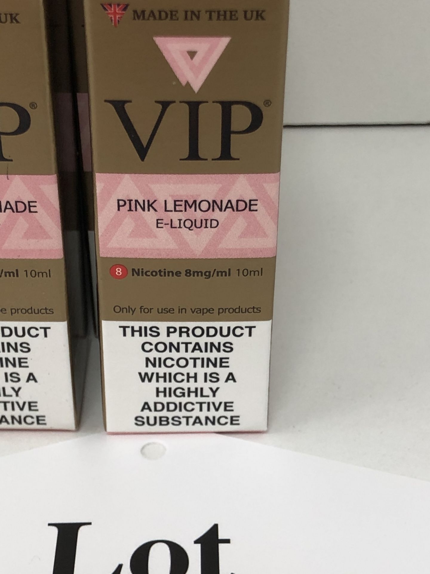 8 x VIP Pink Lemonade 8 Mg/Ml BNIB- 10 ml |5060293884829 - Image 3 of 3