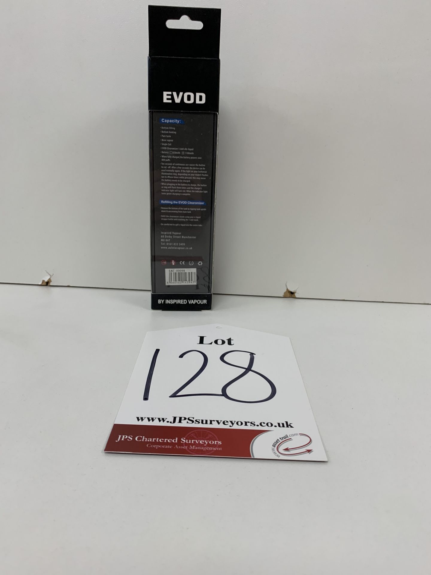 1 x Inspired Vapour Dark Red Evod BNIB -seal broken |5060562143947 - Image 2 of 2