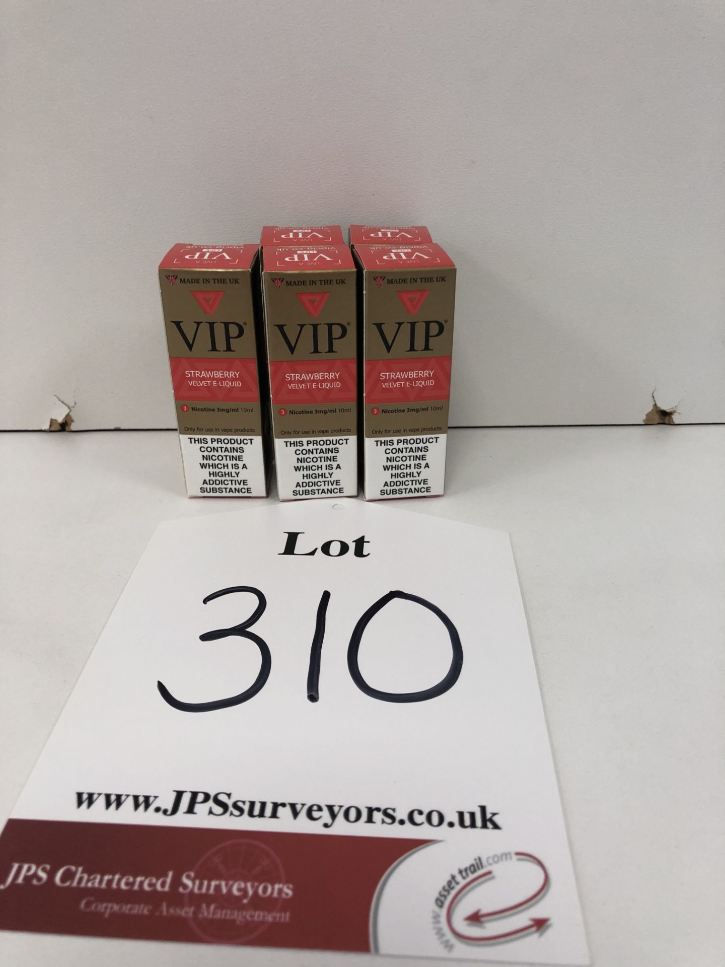 5 x VIP Strawberry 3 Mg/Ml BNIB- 10 ml |5060293885222