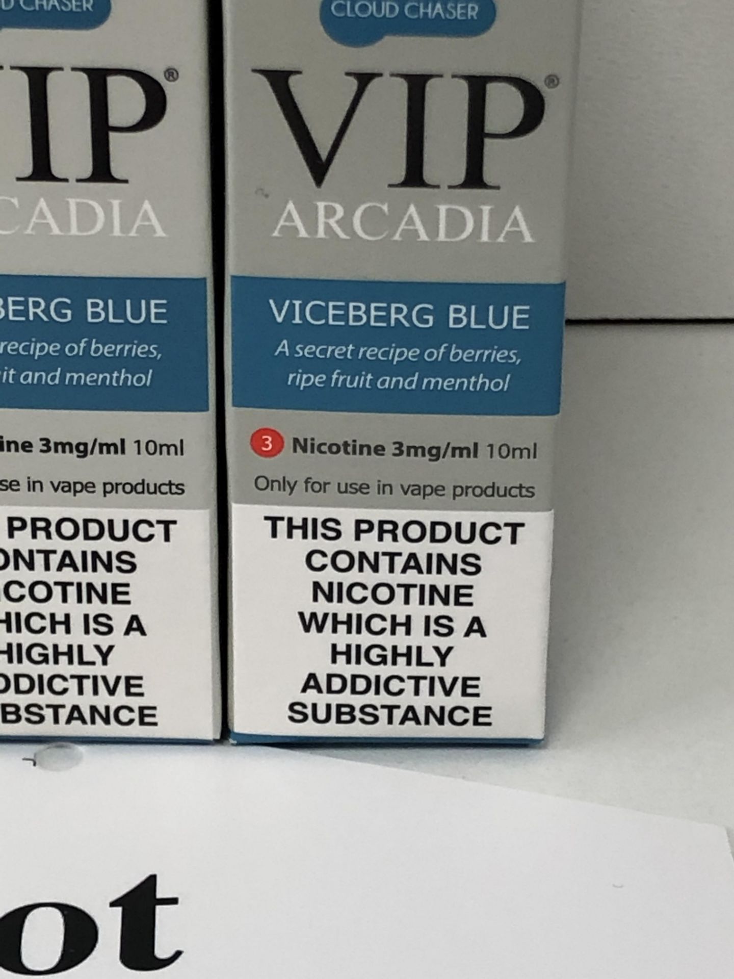 9 x VIP berries ripe fruit and menthol 3 Mg/Ml BNIB- 10 ml |5060293885574 - Image 3 of 3