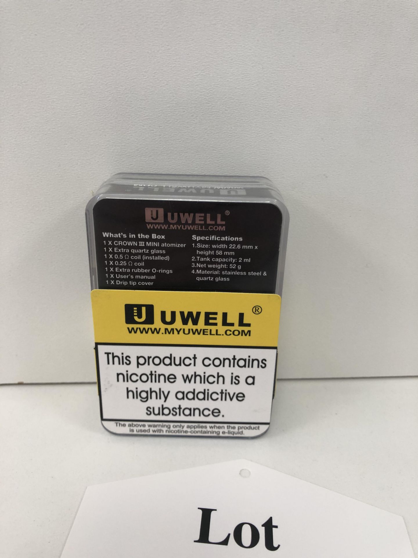 1 x Uwell Crown mini BNIB |6970305341099 - Image 3 of 3