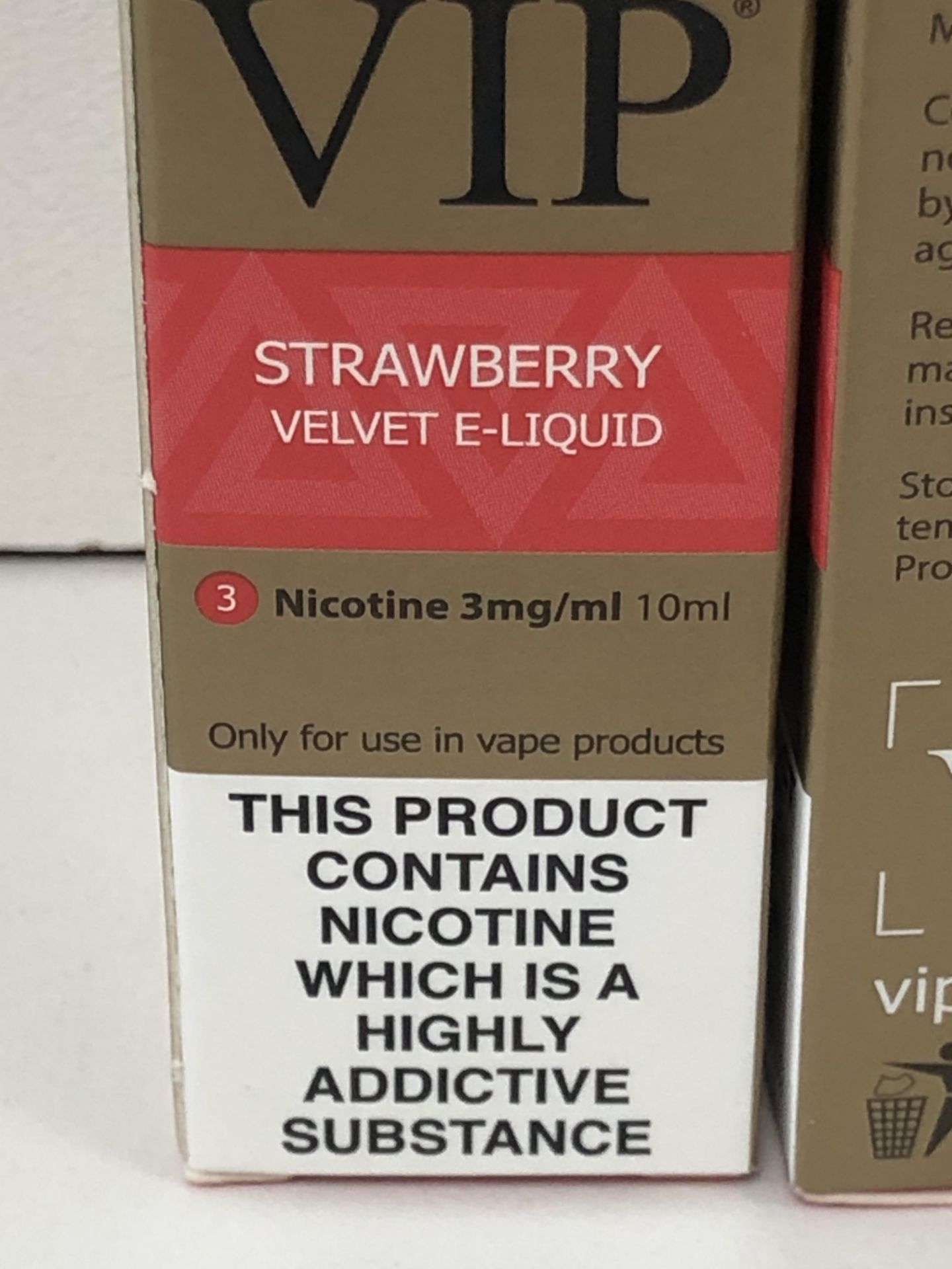 5 x VIP Strawberry 3 Mg/Ml BNIB- 10 ml |5060293885222 - Image 4 of 4