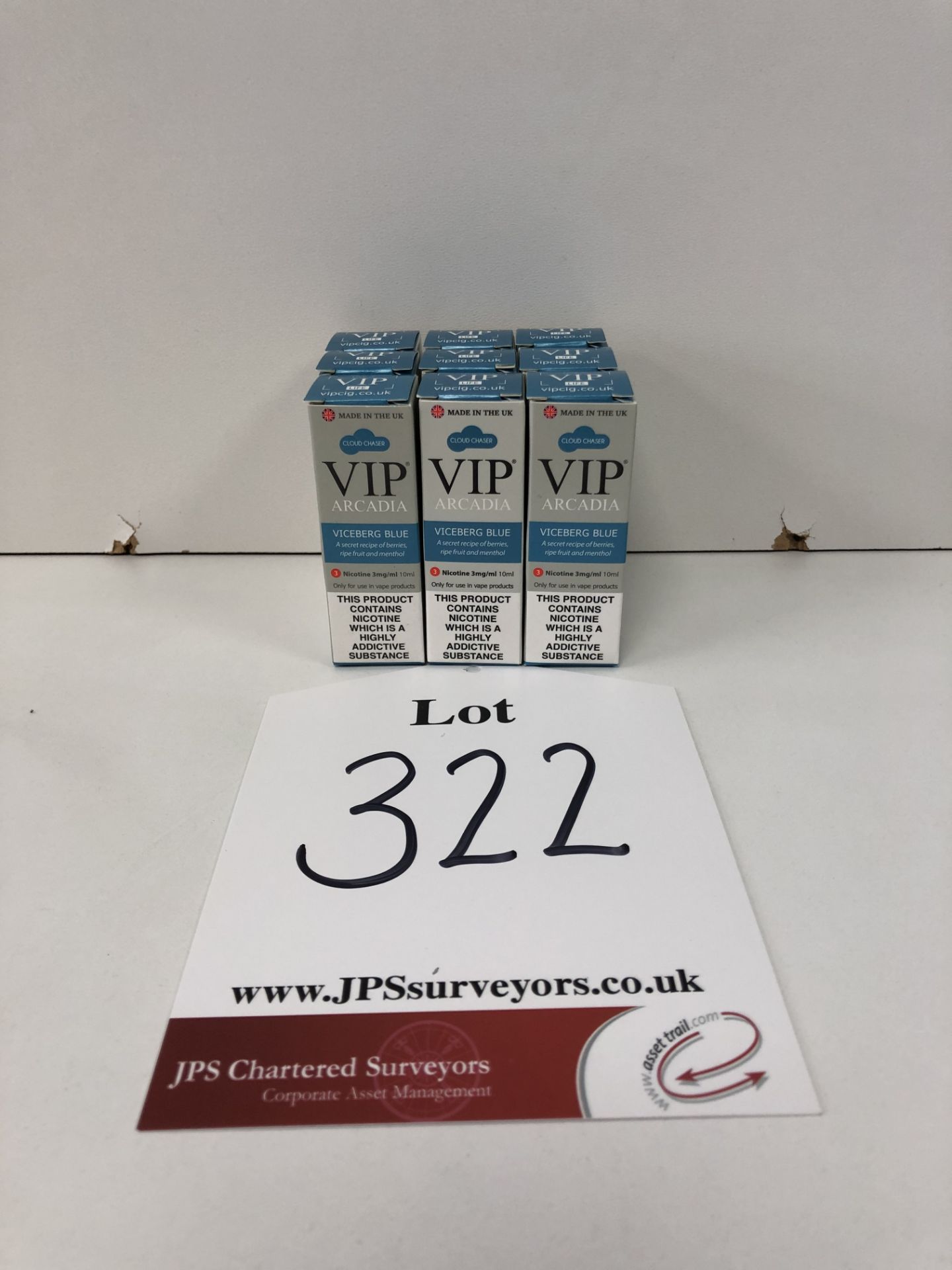 9 x VIP berries ripe fruit and menthol 3 Mg/Ml BNIB- 10 ml |5060293885574