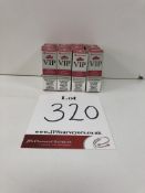 12 x VIP Raspberry crème brulee and cheesecake 3 Mg/Ml BNIB- 10 ml |5060293885994