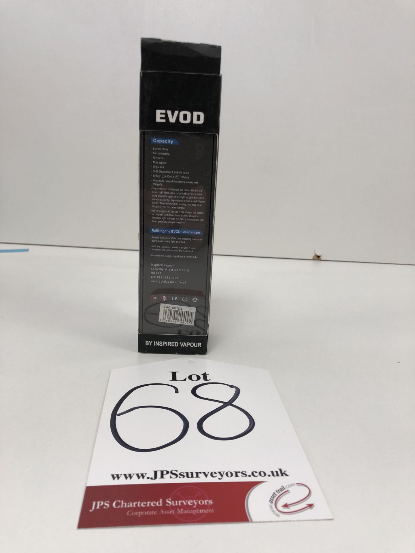 1 x Inspired Vapour Black Evod BNIB- seal broken |5060562144005 - Image 2 of 2