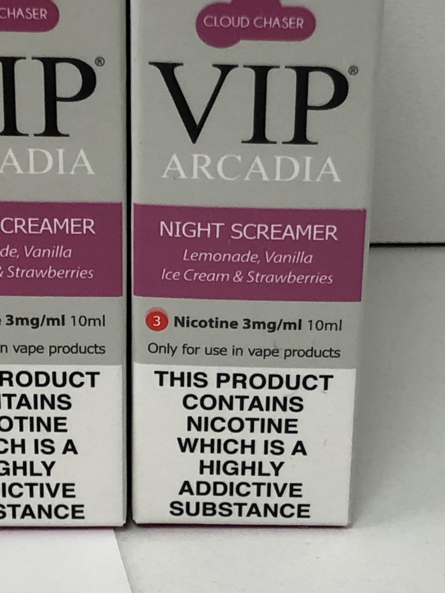 15 x VIP lemonade vanila ice cream & strawberries 3 Mg/Ml BNIB- 10 ml |5060293885932 - Image 3 of 3