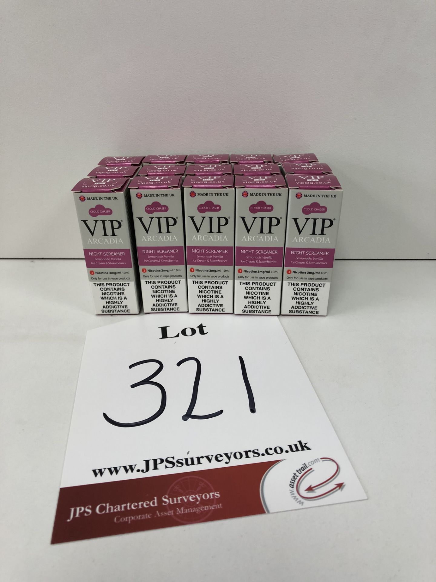 15 x VIP lemonade vanila ice cream & strawberries 3 Mg/Ml BNIB- 10 ml |5060293885932