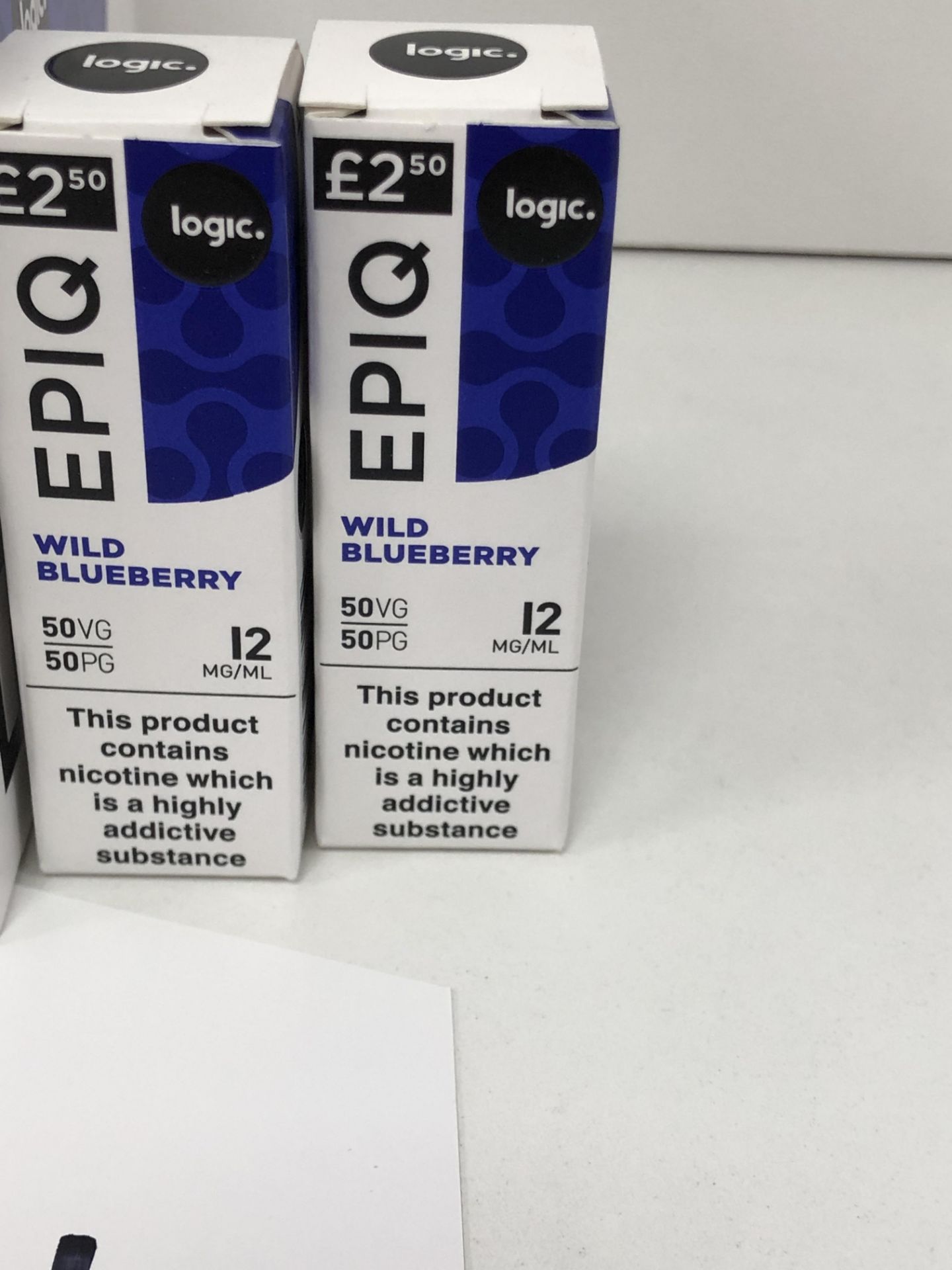 10 x logic Wild Blueberry EPIQ 12 Mg/Ml BNIB |5000143983524 - Image 3 of 3