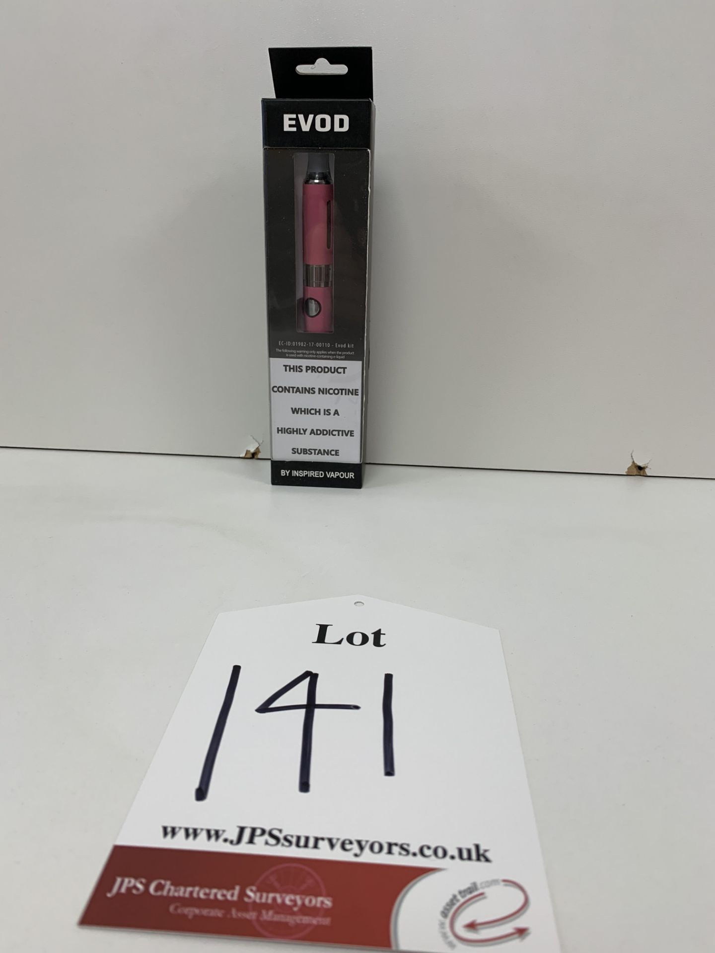 1 x Inspired Vapour pink Evod BNIB -seal broken |5060562143961