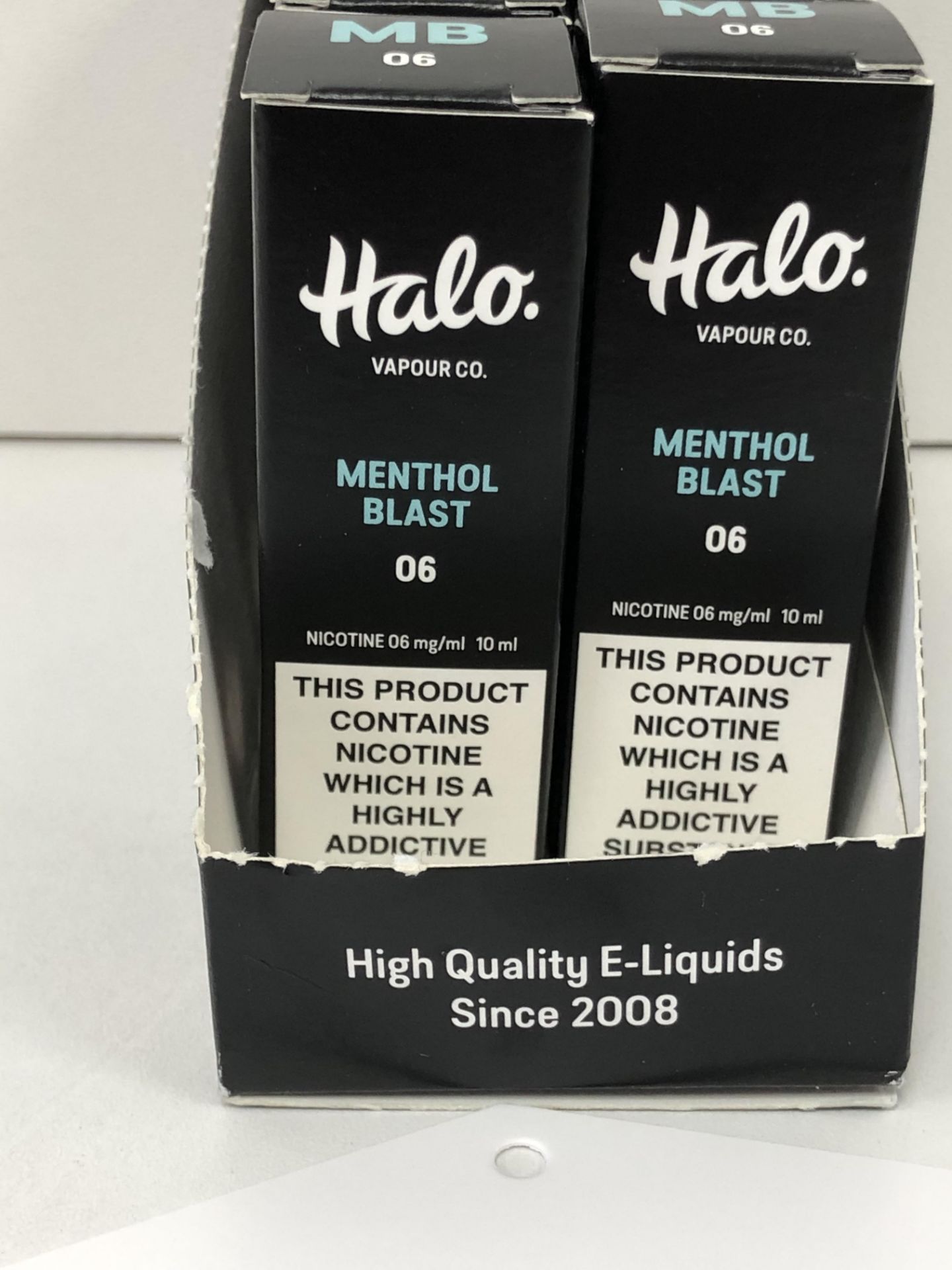 8 x Vapour co Menthol Blast Halo 6 Mg/Ml BNIB- 10 ml |96129951 - Bild 3 aus 3