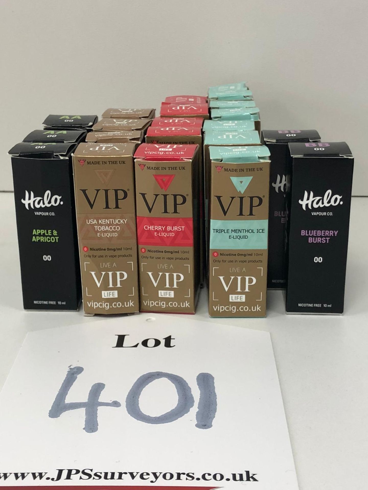 21 |16x vip, 5x vapour co. Vape liquids 0mg BNIB- 10ml