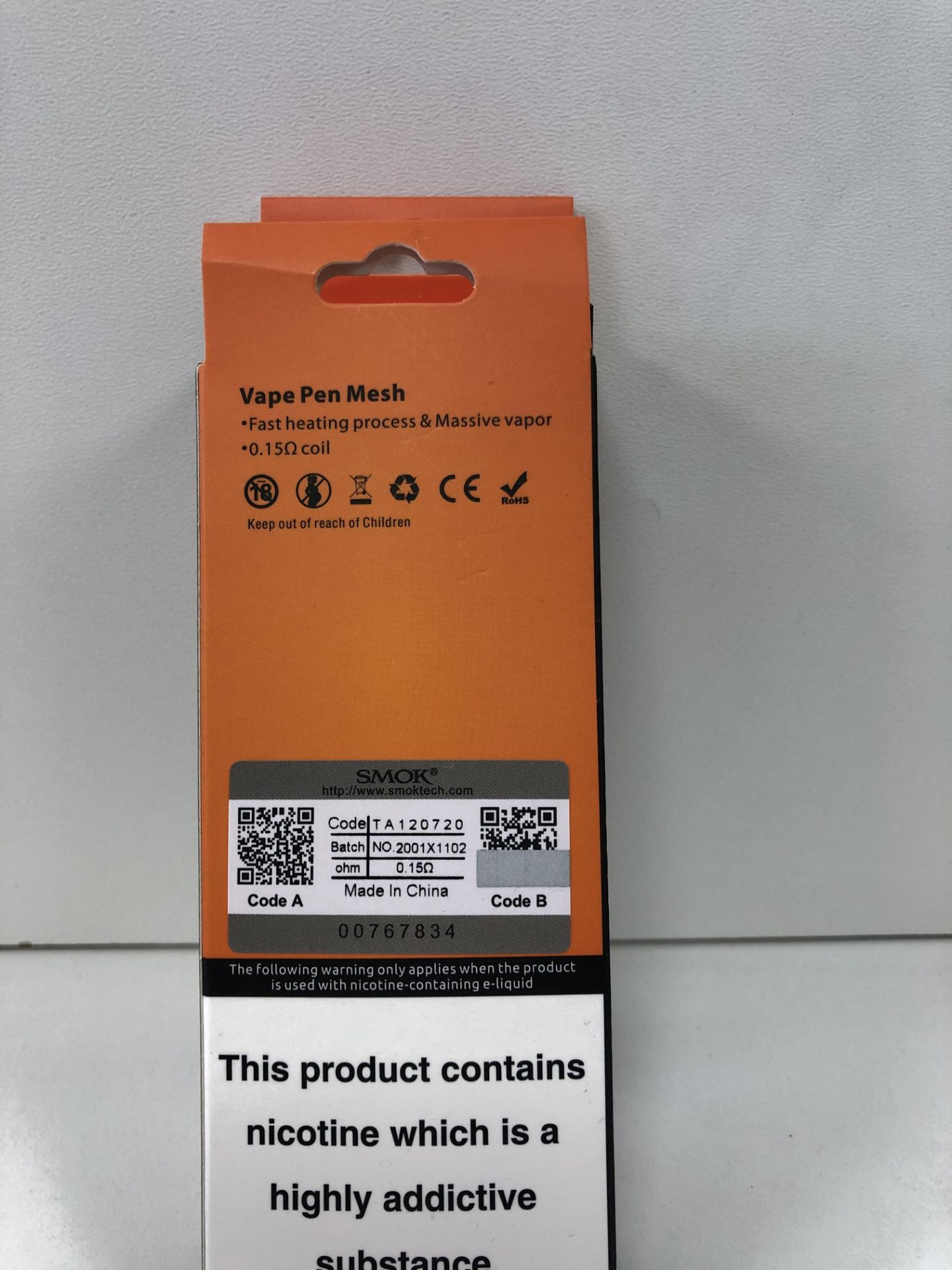 2 x Smok vape pen mesh BNIB 5 coils per box |6940695610365 - Bild 2 aus 2