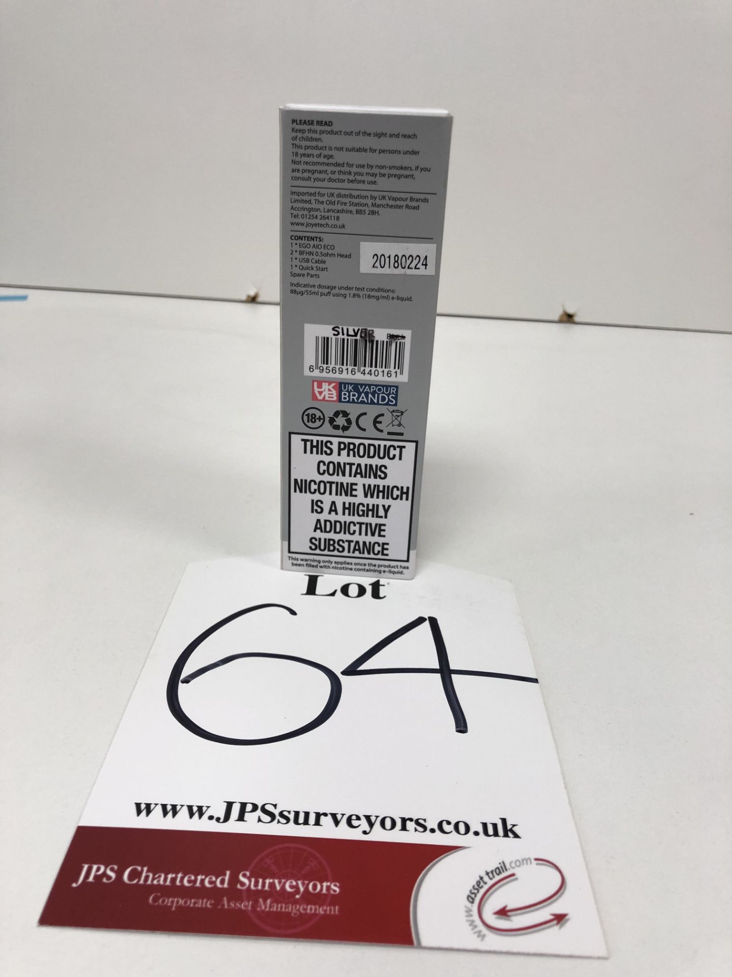 1 x Joyetech Silver Ego Aio Eco BNIB- Seal broken |6956916440161 - Image 2 of 2