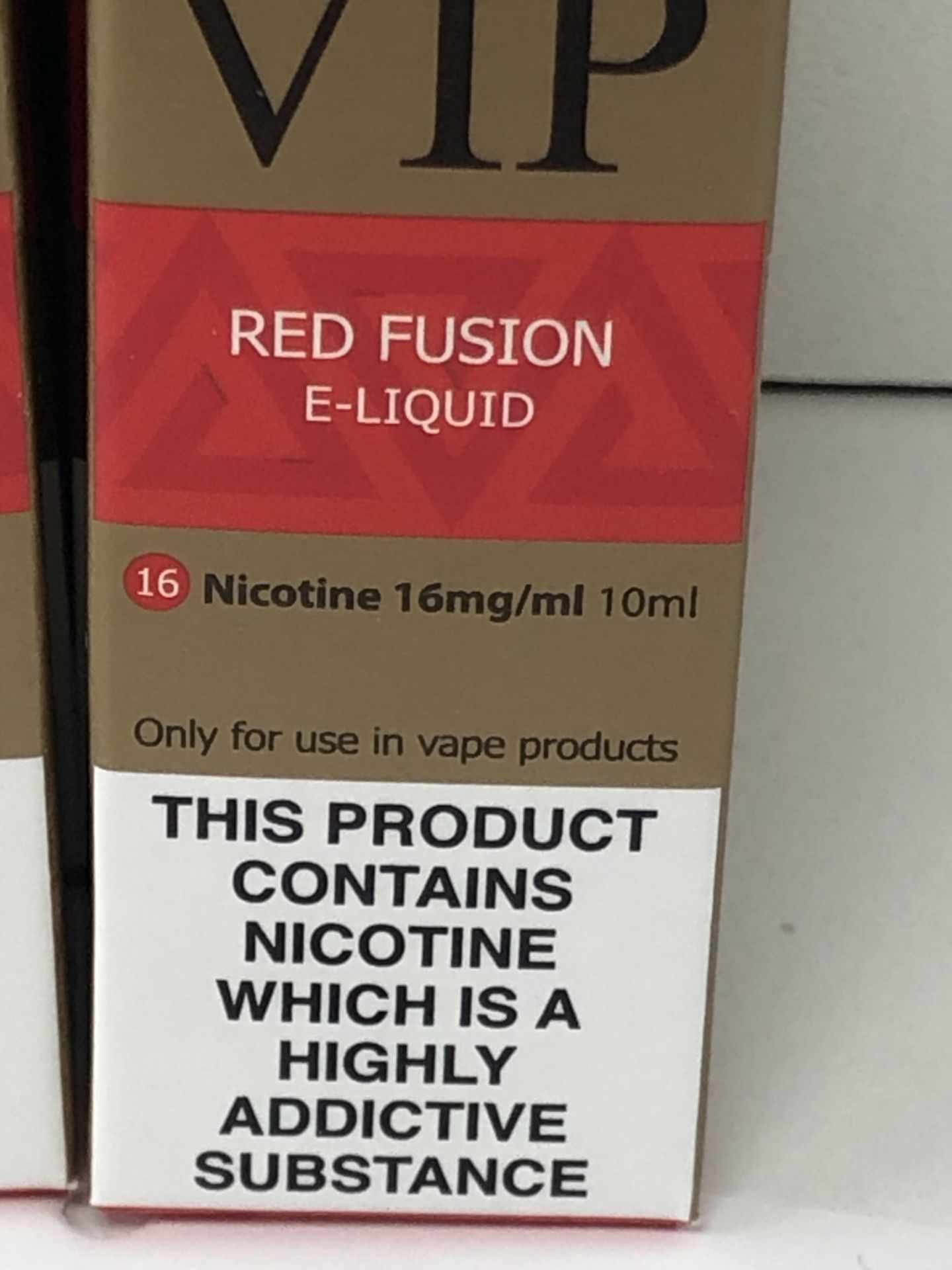 6 x VIP Red Fusion 16 Mg/Ml BNIB- 10 ml |5060293885369 - Image 3 of 3