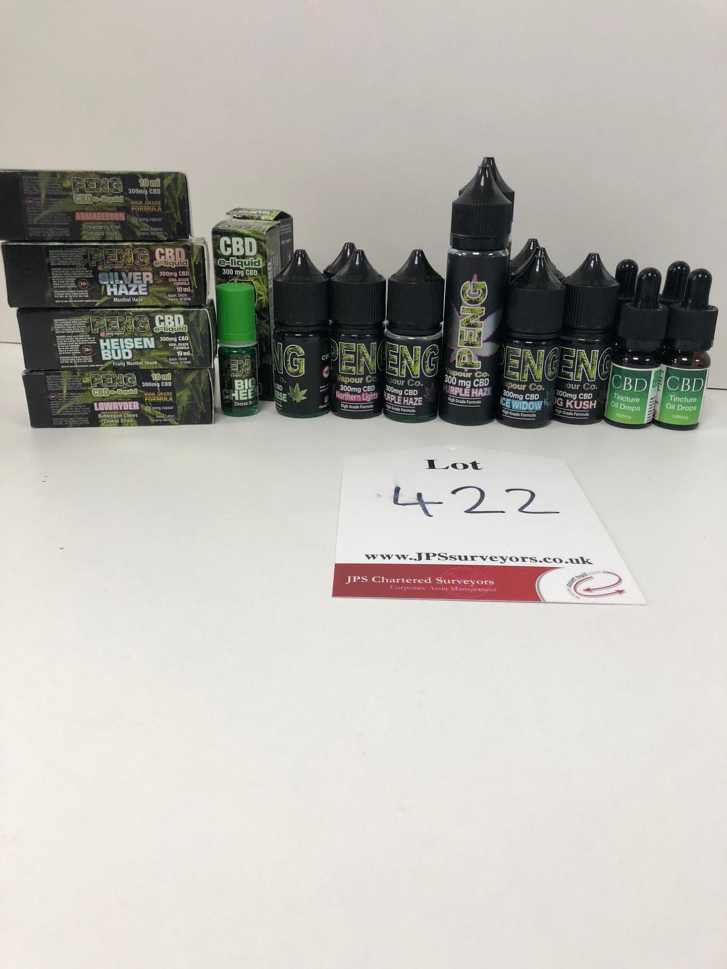 21 x Peng CBD liquid and oils as listed - Image 2 of 3