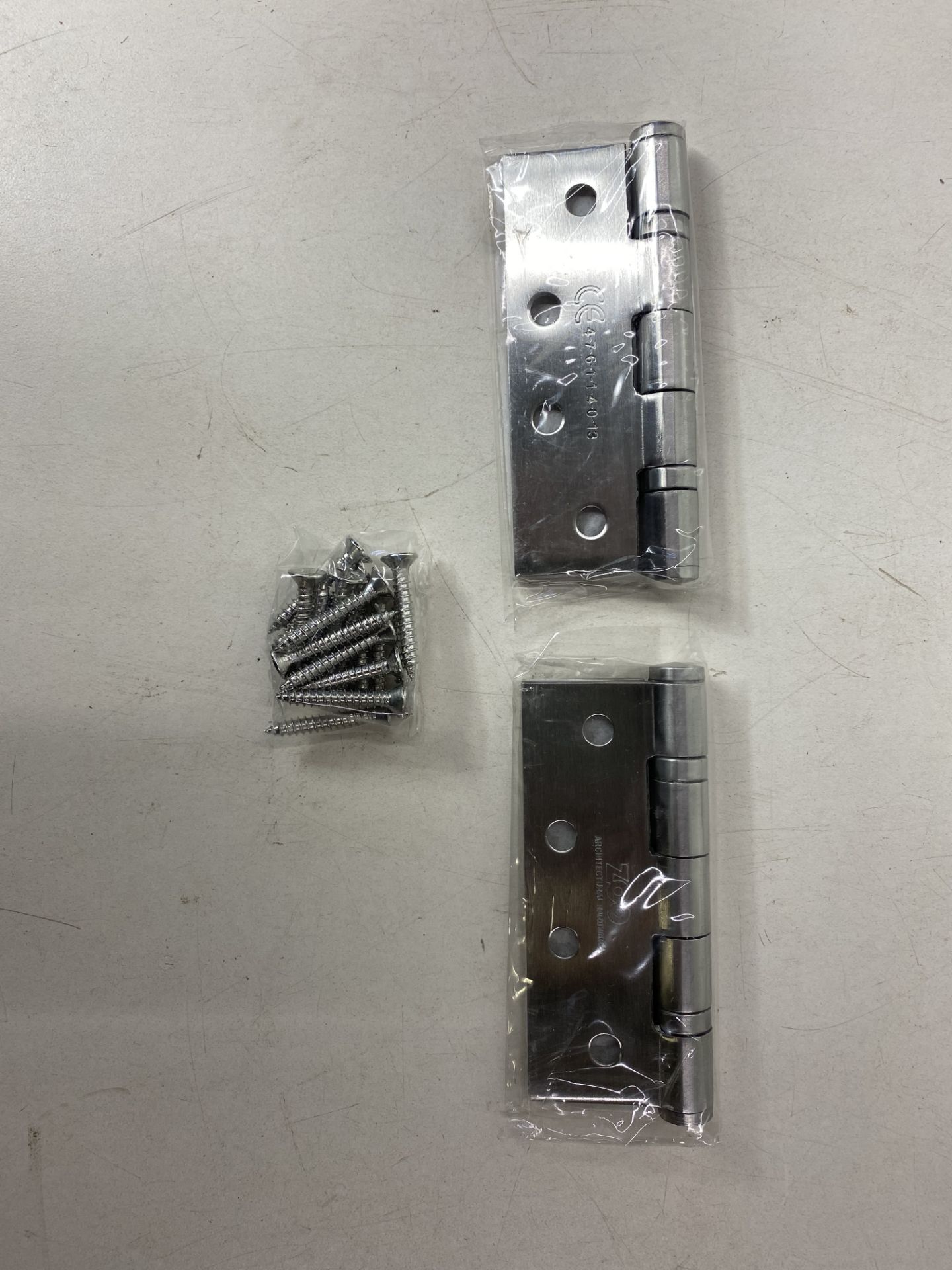 8 x Zoo Hardware Pairs of Stainless Steel Double Ball Bearing Hinge Grade 201 - Image 2 of 2