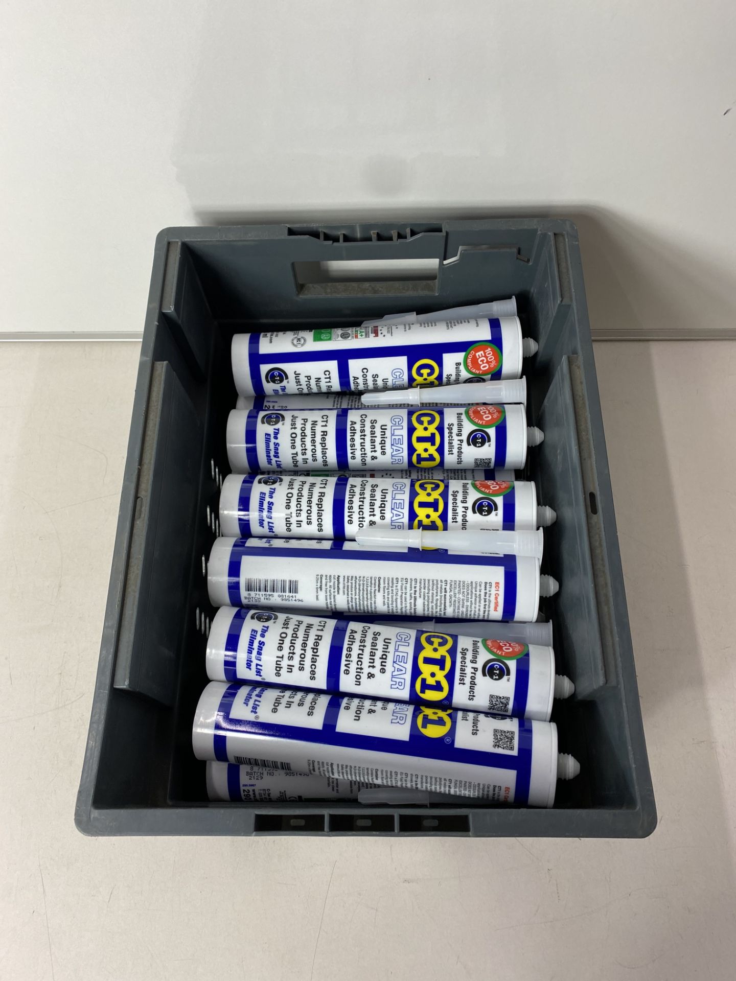 Mixed Lot Of Clear And Grey CT1 Sealent & Construction Adhesive - Image 2 of 2