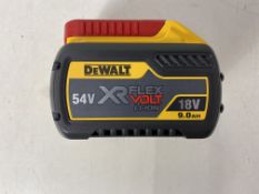 DEWALT DCB547 XR FLEXVOLT CONVERTIBLE 18V/54V LITHIUM-ION 9.0AH BATTERY