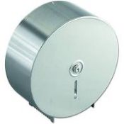 Bobrick Jumbo Toilet Tissue Dispenser, Stainless Steel