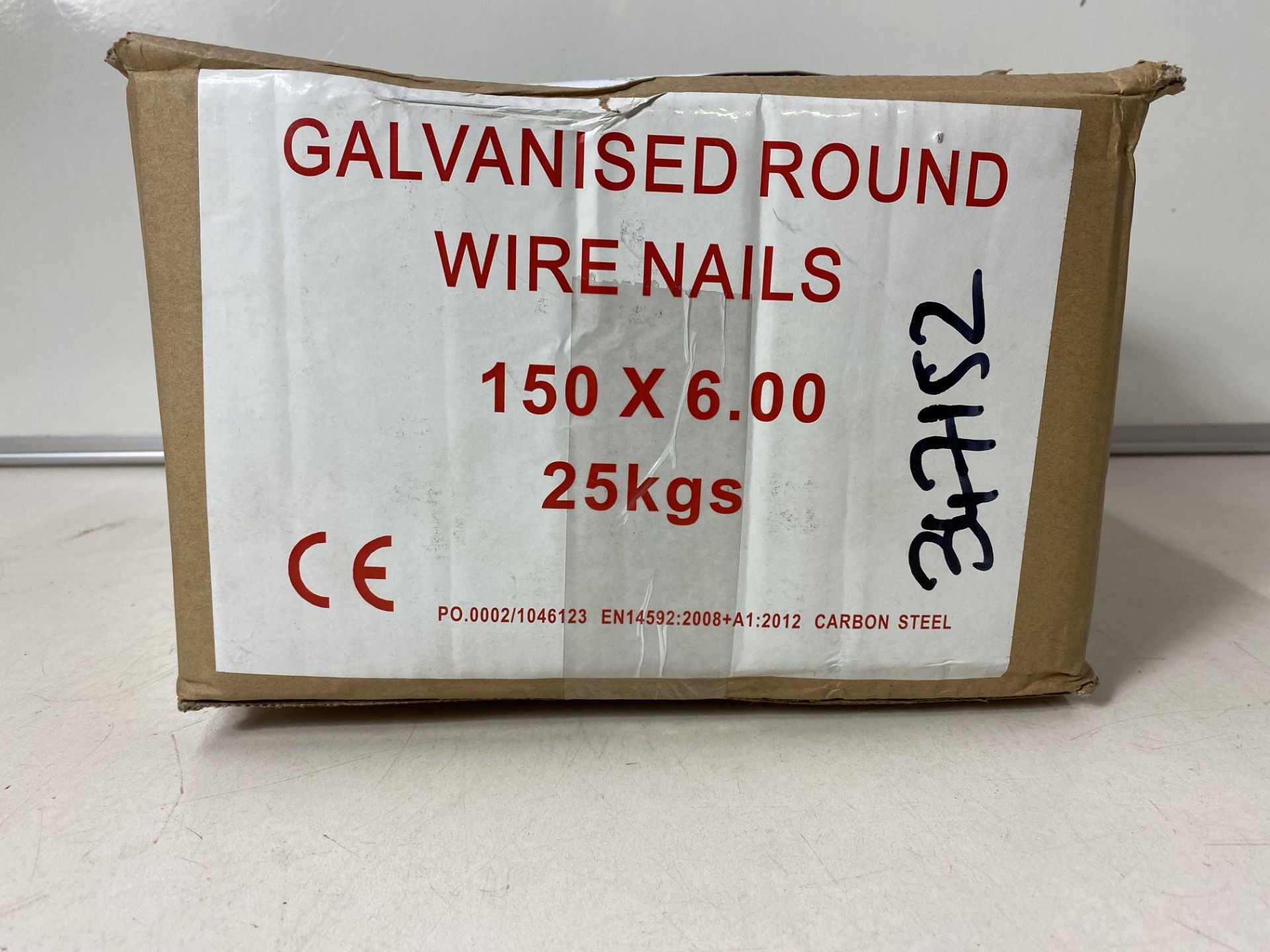 Box Of Galvanised Round Wire Nails - Image 3 of 3