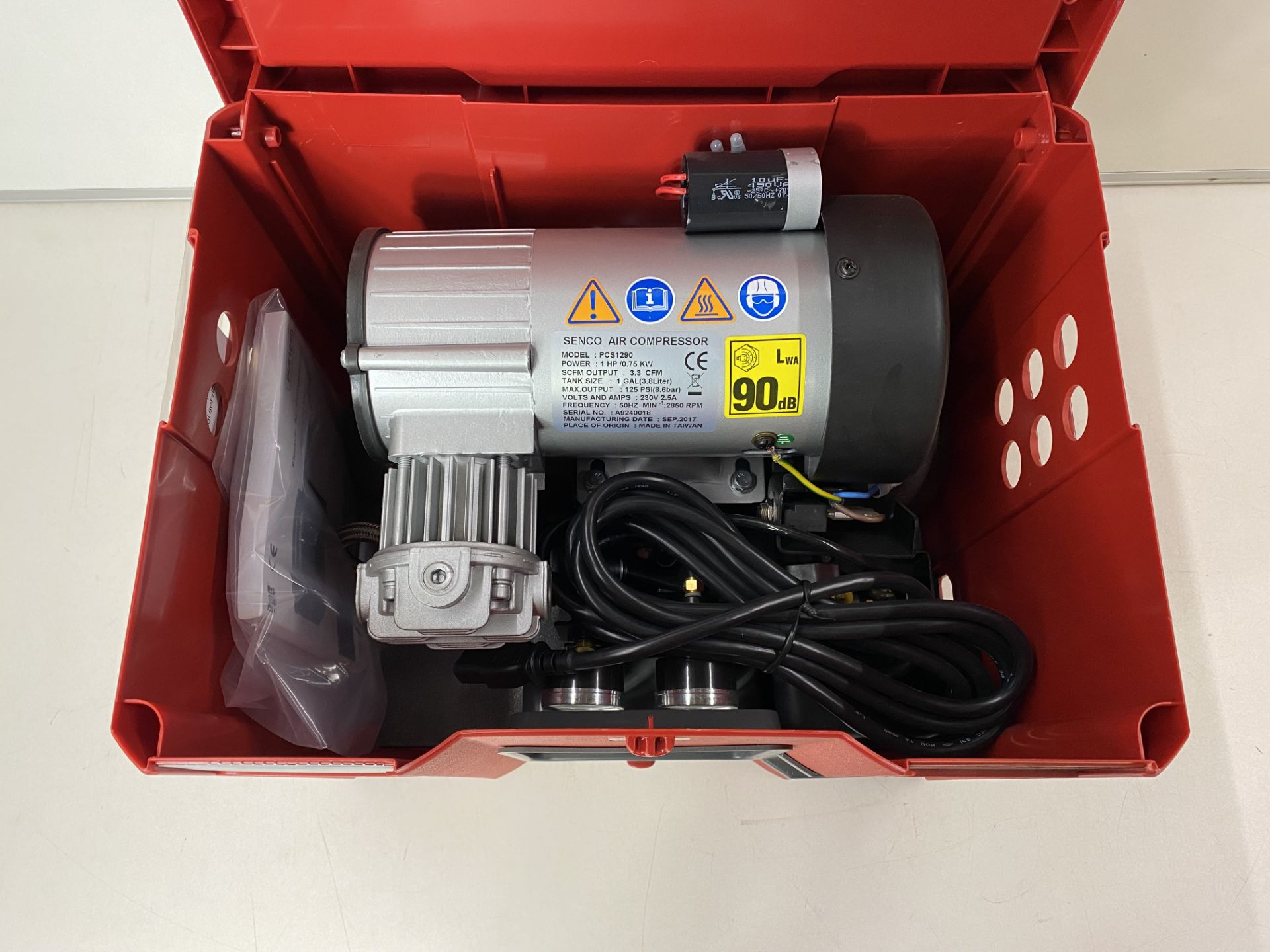 Senco PCS1290 Air Compressor in Systainer 230V - Image 4 of 4