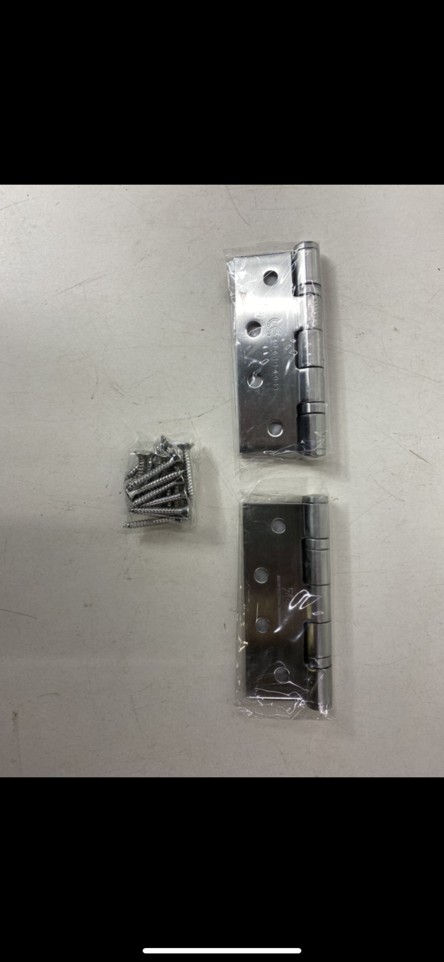 8 x Zoo Hardware Pairs of Stainless Steel Double Ball Bearing Hinge Grade 201 - Image 2 of 2