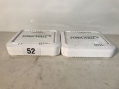 2 x Sonicwall Network Security TZ100