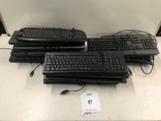 Quantity of Computer Keyboards