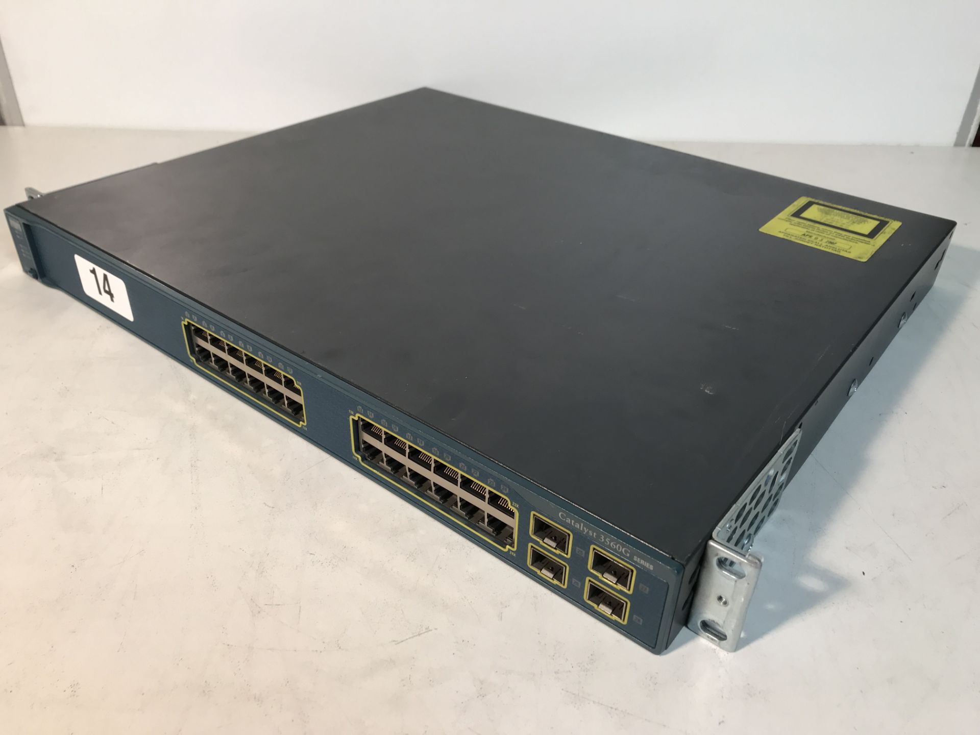 Cisco Systems Catalyst 24 Port Switch 3560G - Image 2 of 4