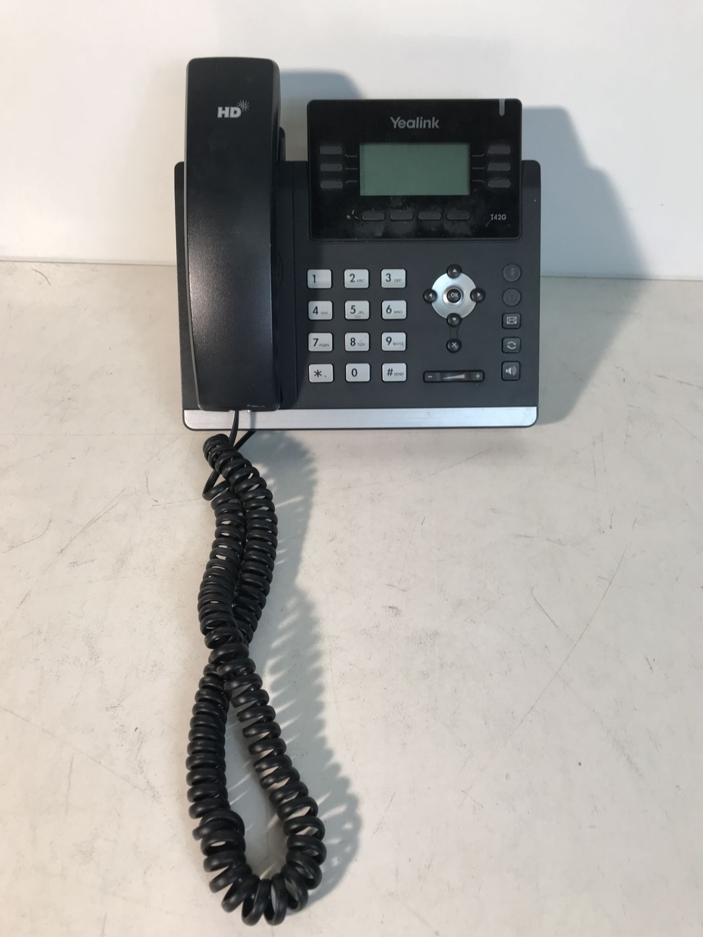 4 x Yealink Network Desk Phones - Image 2 of 5