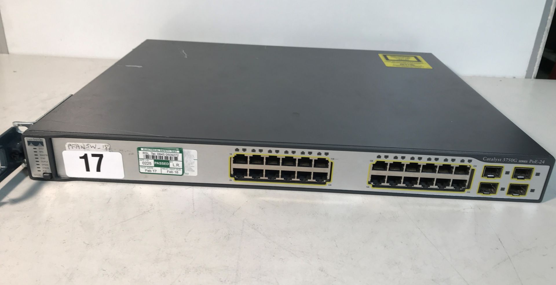 Cisco Systems Catalyst 24 Port Switch 3750G