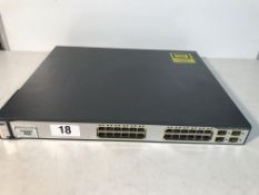 Cisco Systems Catalyst 24 Port Switch 3750G