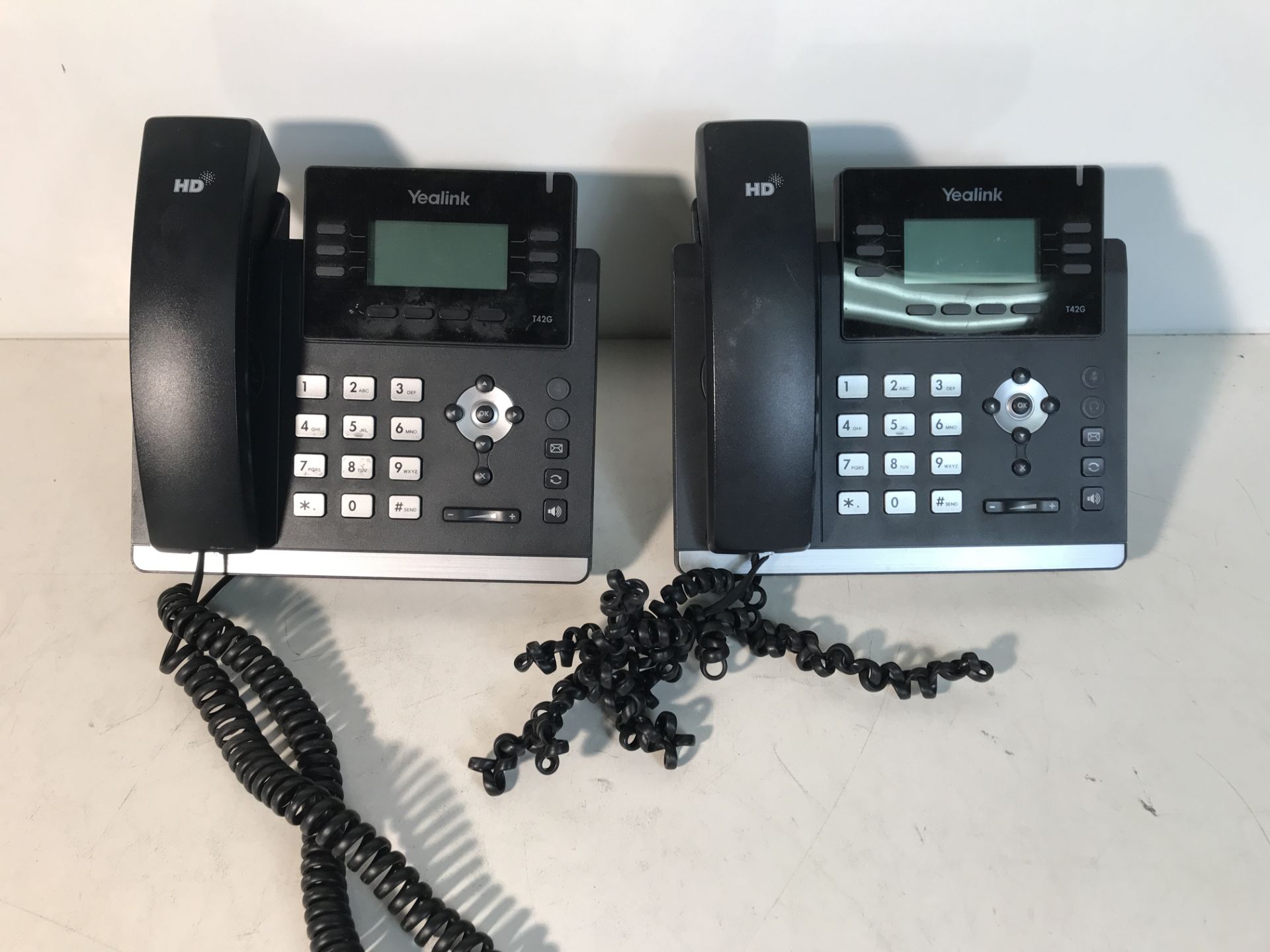 4 x Yealink Network Desk Phones